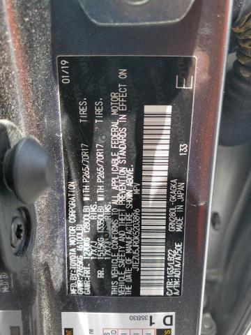 2019 Toyota 4Runner Sr5 VIN: JTEZU5JR0K5203896 Lot: 58775184