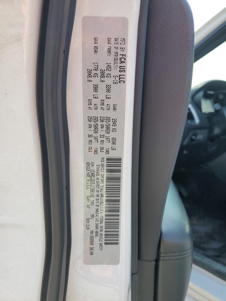 1C4RDJDG5JC386102 2018 Dodge Durango Gt