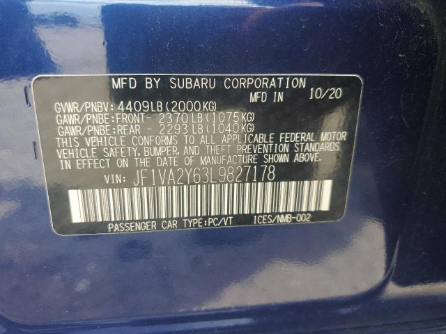 2020 Subaru WRX - Image 12