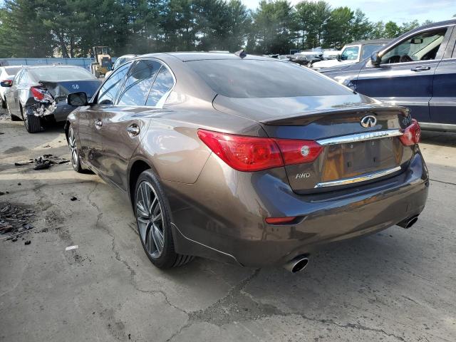 2014 Infiniti Q50 Base VIN: JN1BV7AR5EM697474 Lot: 58017424