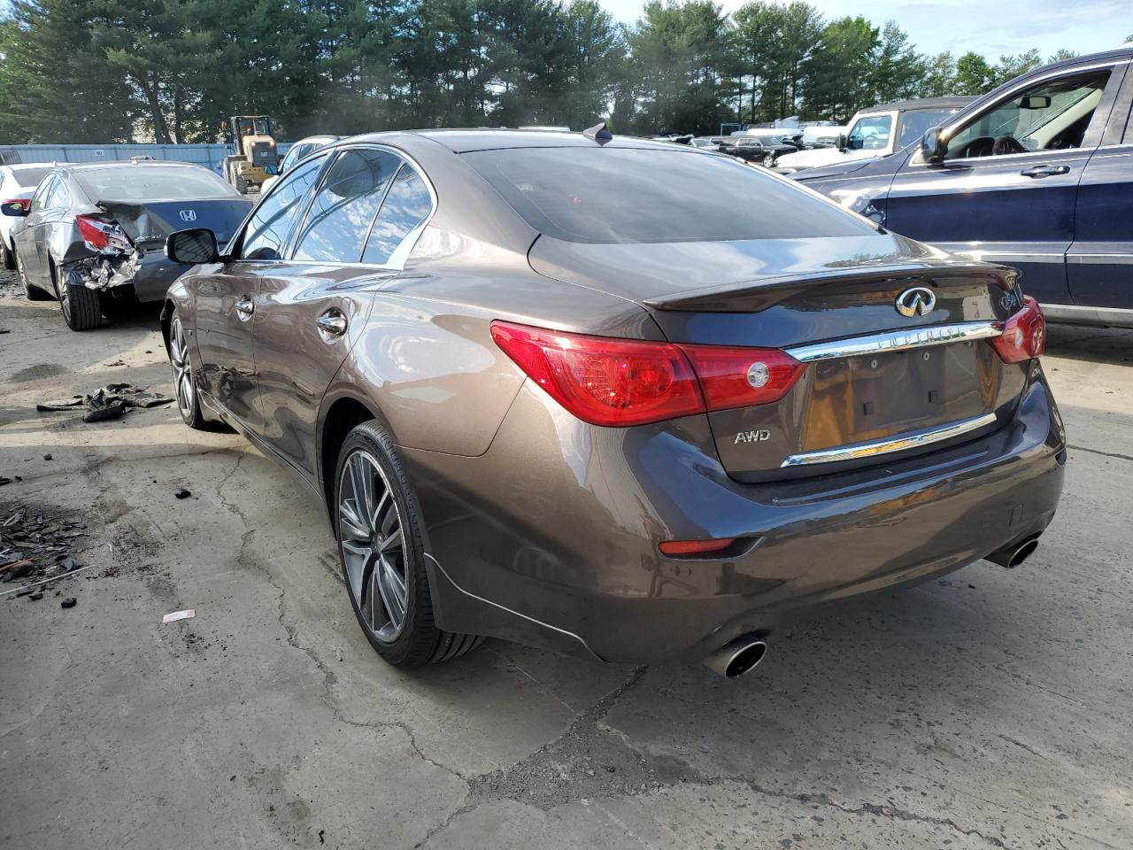 JN1BV7AR5EM697474 2014 Infiniti Q50 Base