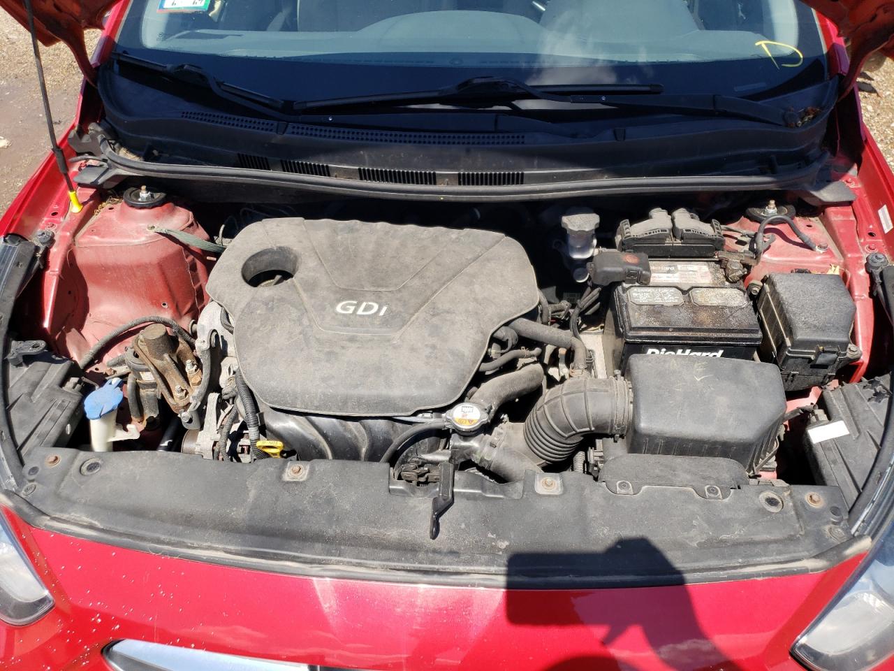 KMHCU4AE1DU275552 2013 Hyundai Accent Gls