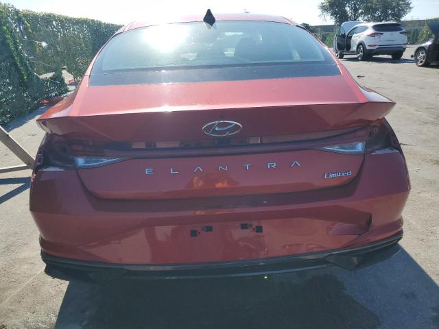 2022 Hyundai Elantra Limited VIN: KMHLP4AG2NU237869 Lot: 60311784