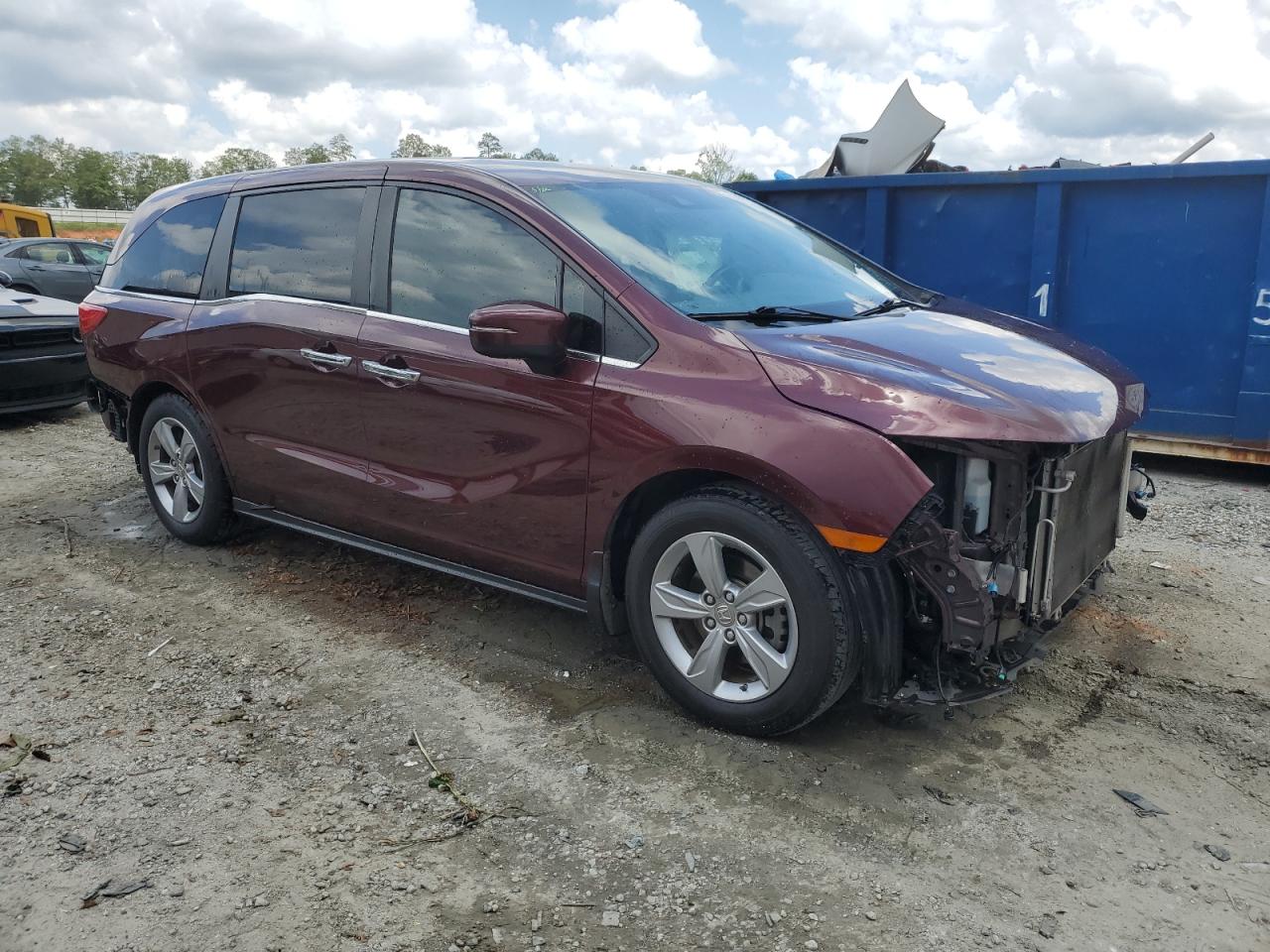 2019 Honda Odyssey Exl vin: 5FNRL6H78KB045842