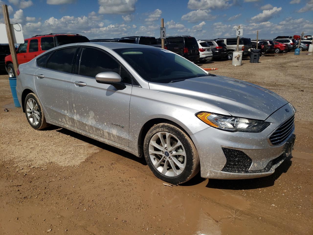 2019 Ford Fusion Se vin: 3FA6P0LU7KR141712