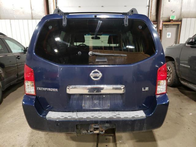 2006 Nissan Pathfinder Le VIN: 5N1AR18W76C608304 Lot: 58793404