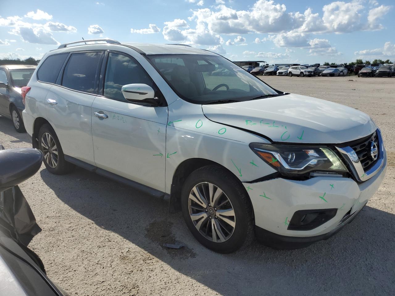 2017 Nissan Pathfinder S vin: 5N1DR2MN2HC610593