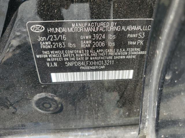 2017 HYUNDAI ELANTRA SE - 5NPD84LFXHH013211