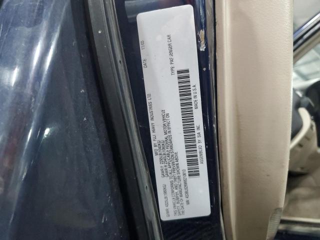 2006 Subaru Legacy 2.5I Limited VIN: 4S3BL626966210610 Lot: 56619514