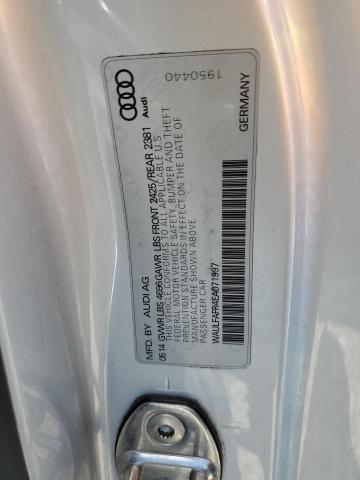 WAULFAFR4EA071997 2014 Audi A5 Premium Plus