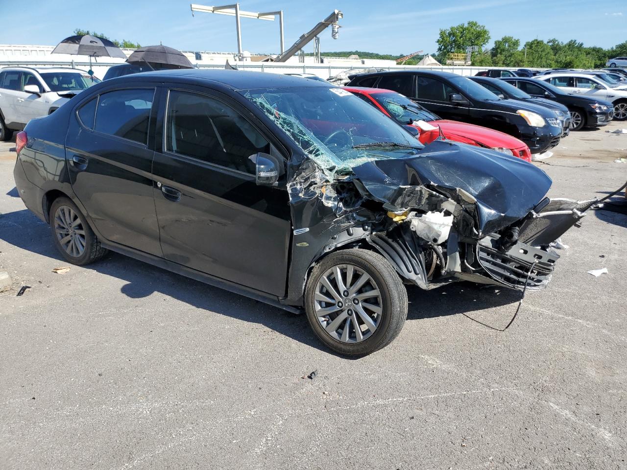 2019 Mitsubishi Mirage G4 Se vin: ML32F4FJ2KHF15994