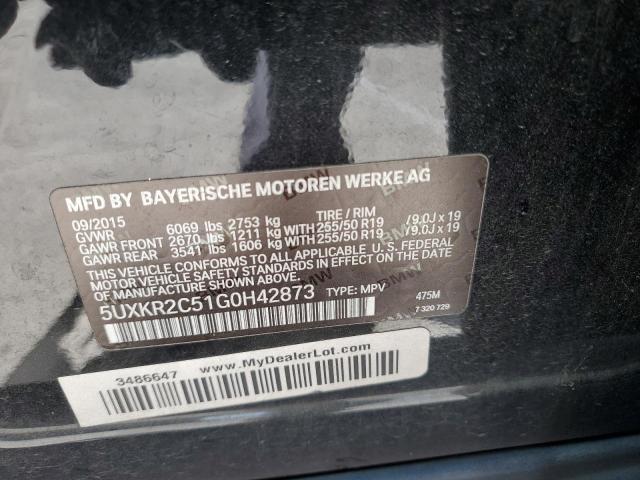 5UXKR2C51G0H42873 2016 BMW X5 - Image 13