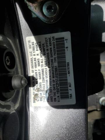 2018 Honda Civic Lx VIN: 19XFC2F57JE029861 Lot: 60129804