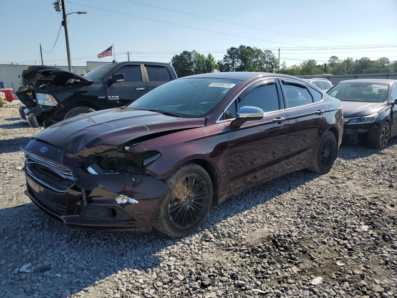 2013 Ford Fusion Se vin: 3FA6P0HR5DR240617