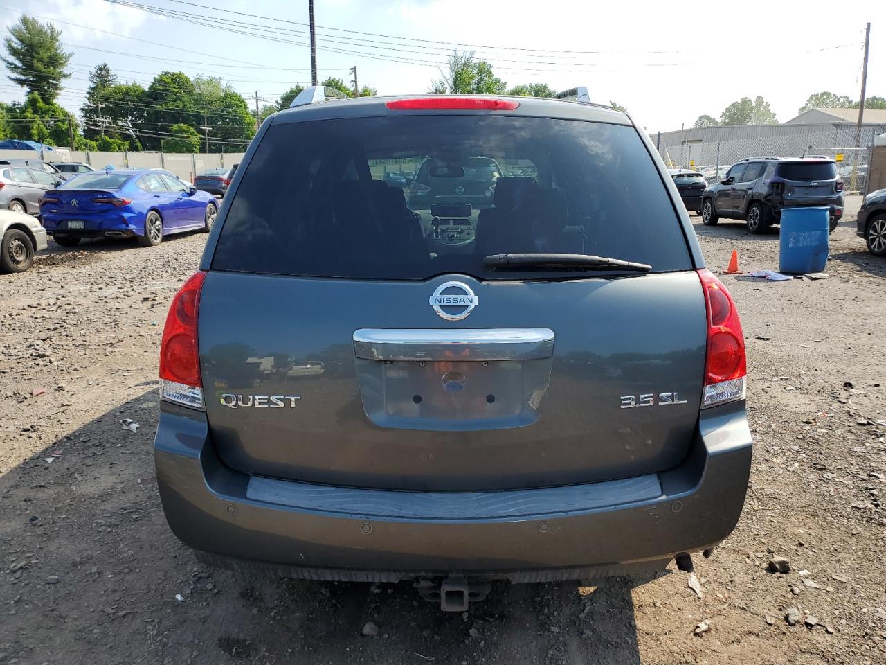 5N1BV28U68N107528 2008 Nissan Quest S