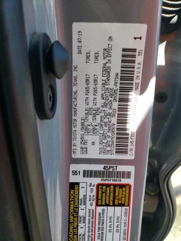 2019 Toyota Tacoma Double Cab VIN: 5TFCZ5AN7KX205870 Lot: 58536544