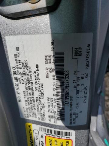 2017 Ford Mustang VIN: 1FATP8UH0H5273208 Lot: 56929444