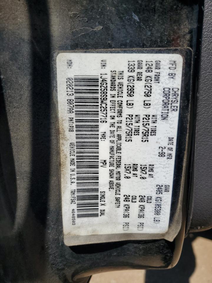 1J4GZ58S9WC257716 1998 Jeep Grand Cherokee Laredo