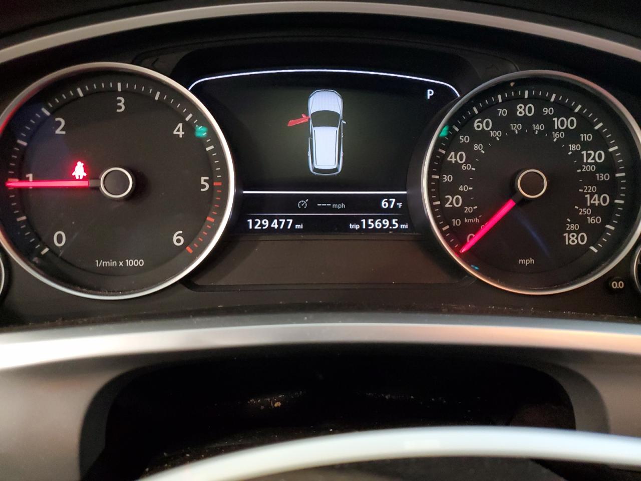 WVGEK9BP4CD007914 2012 Volkswagen Touareg V6 Tdi