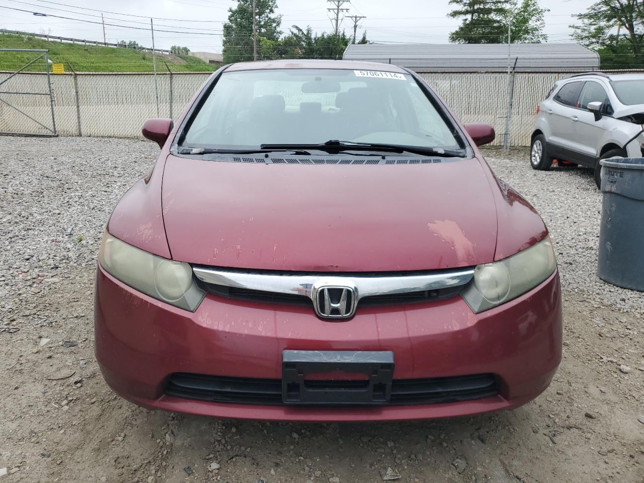 1HGFA16508L036654 2008 Honda Civic Lx