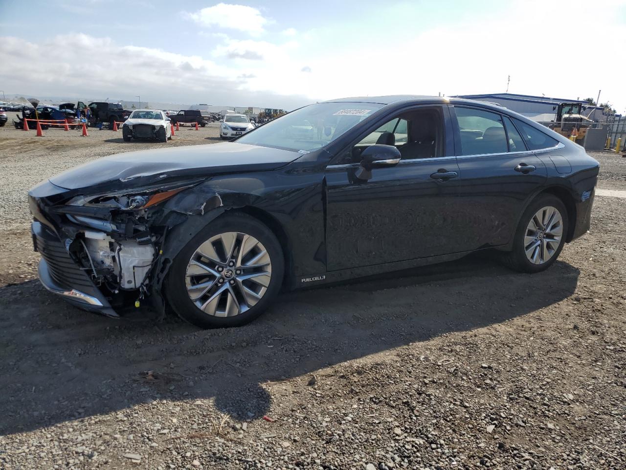 2021 Toyota Mirai Xle vin: JTDAAAAA2MA001763