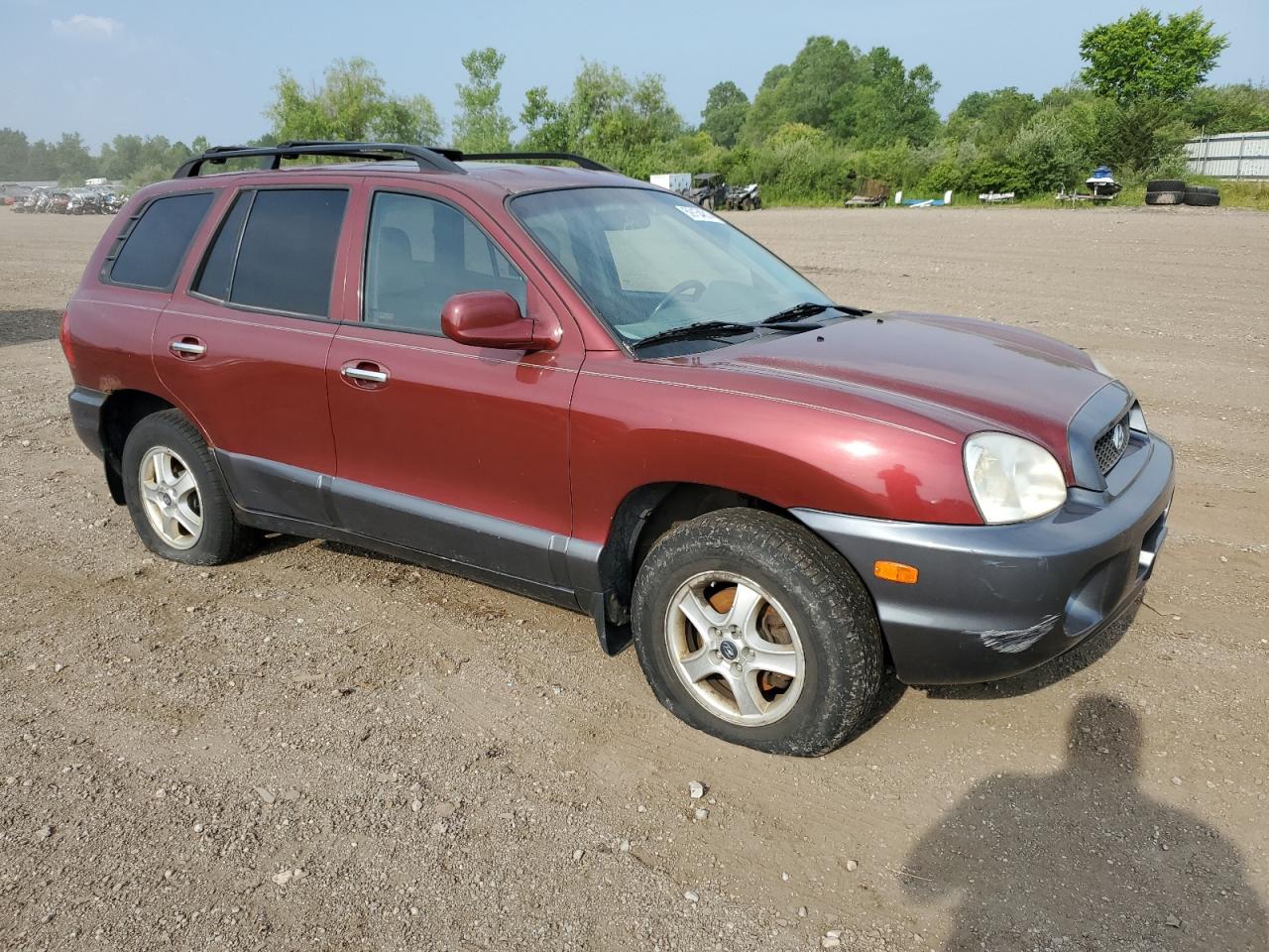 KM8SC73D02U316187 2002 Hyundai Santa Fe Gls