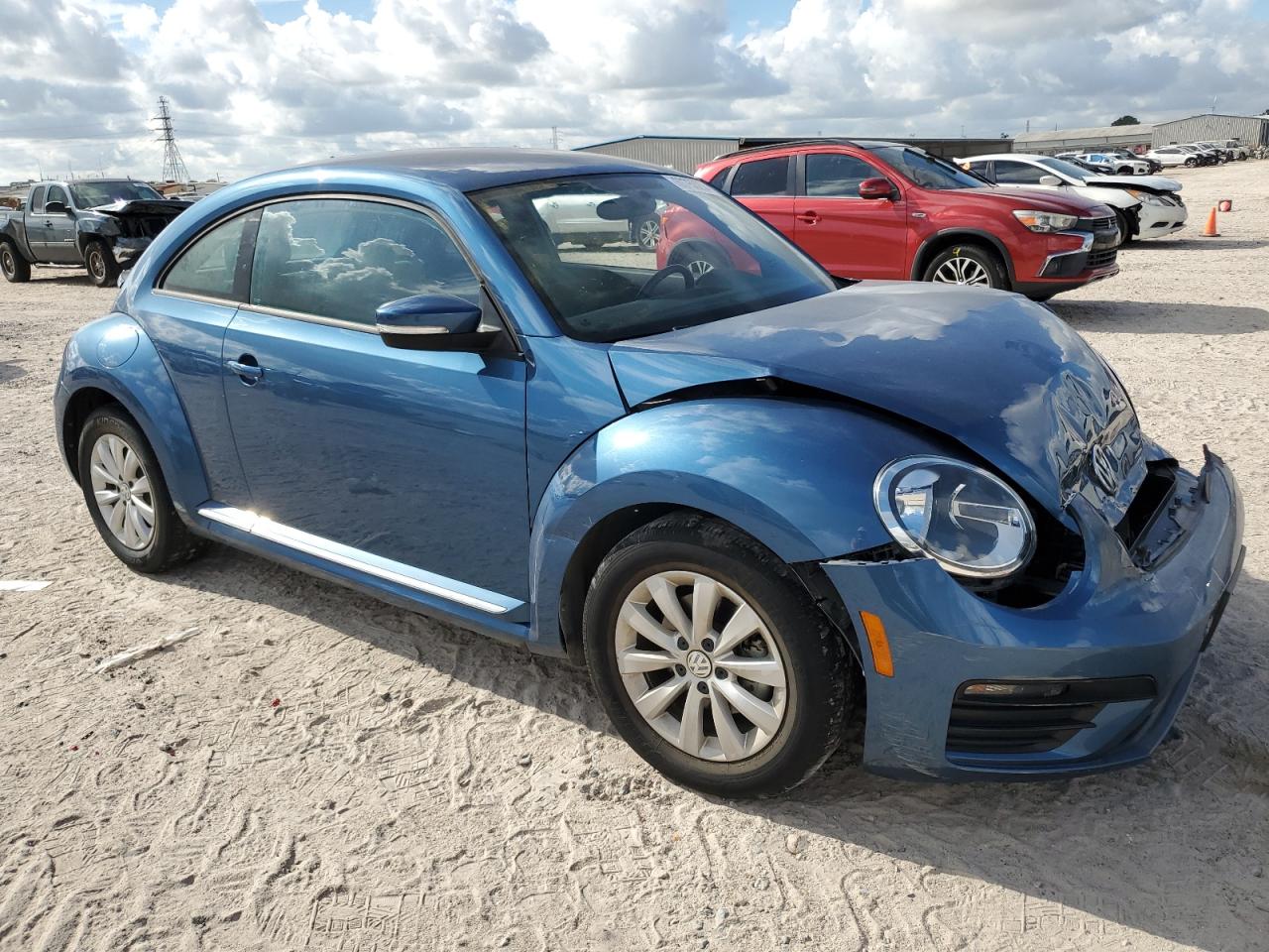 2019 Volkswagen Beetle S vin: 3VWFD7AT3KM714685