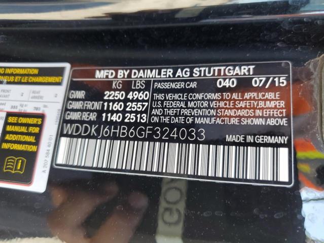 2016 MERCEDES-BENZ E 400 4MAT - WDDKJ6HB6GF324033