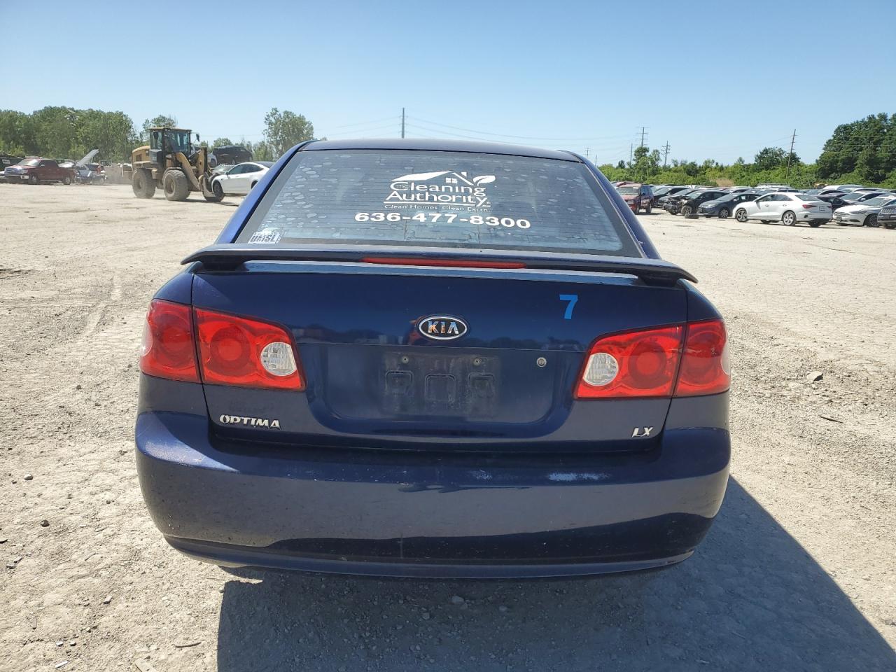 KNAGE123185228498 2008 Kia Optima Lx
