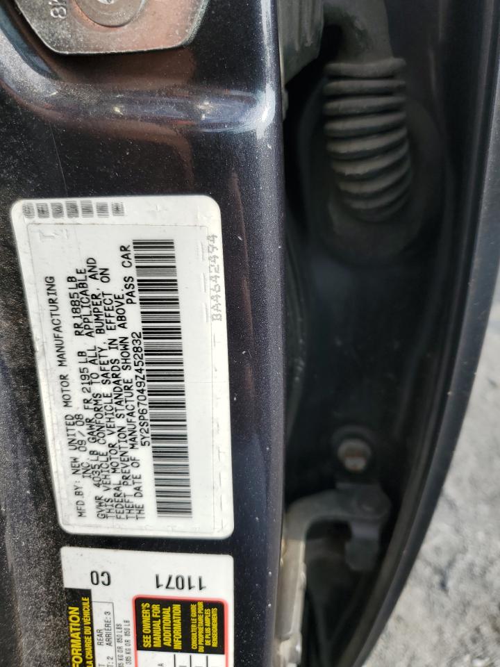 5Y2SP67049Z452832 2009 Pontiac Vibe