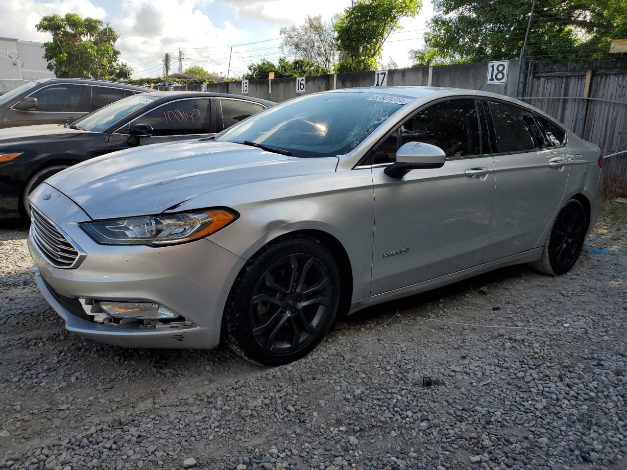 3FA6P0LU6JR137486 2018 Ford Fusion Se Hybrid