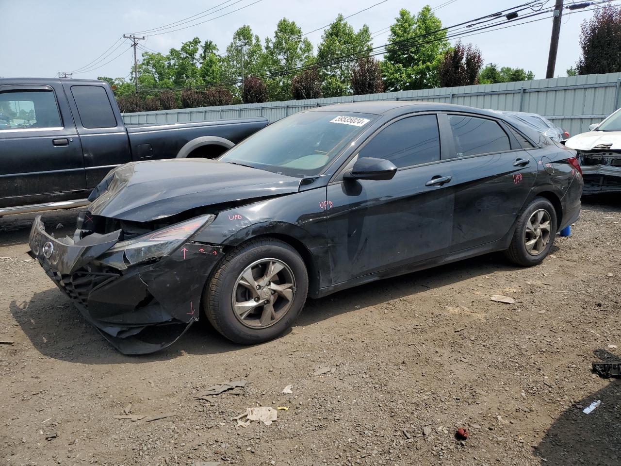 Lot #2988545320 2021 HYUNDAI ELANTRA SE