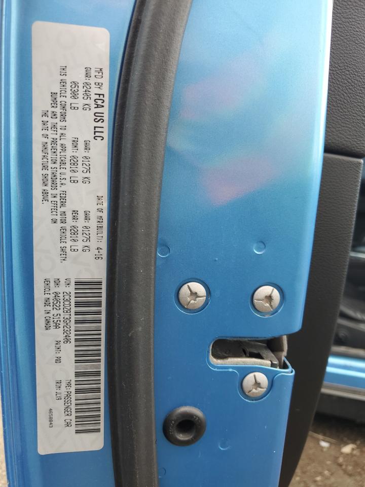 2C3CDZBT3GH232406 2016 Dodge Challenger R/T