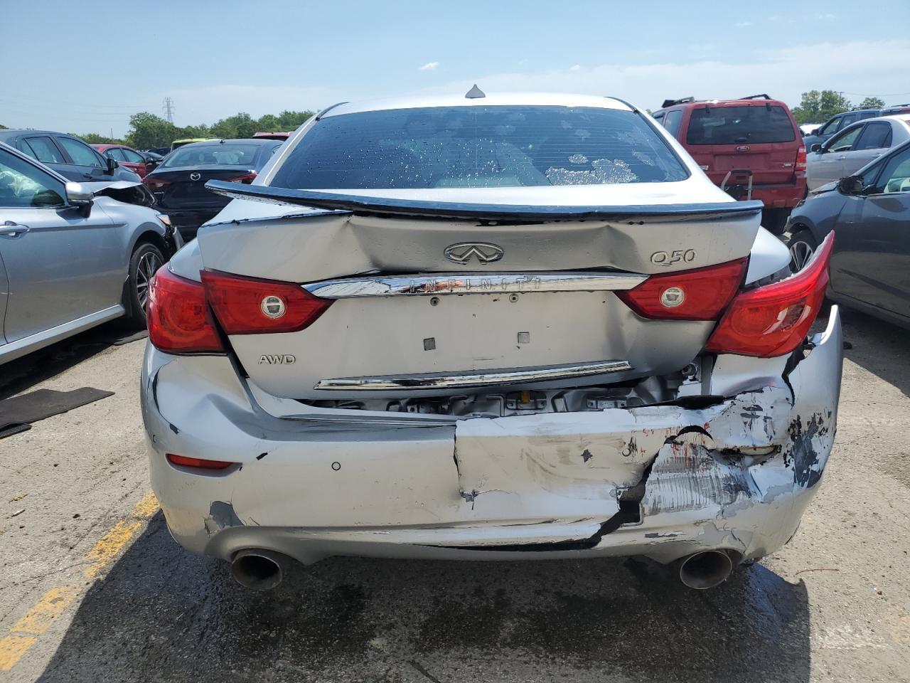 JN1BV7AR5EM686460 2014 Infiniti Q50 Base