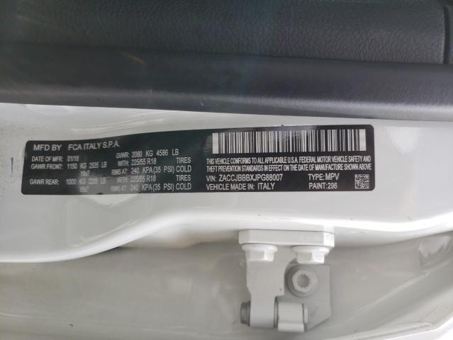 2018 Jeep Renegade Latitude VIN: ZACCJBBBXJPG88007 Lot: 59661844