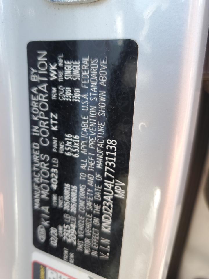 KNDJ23AU4L7731138 2020 Kia Soul Lx