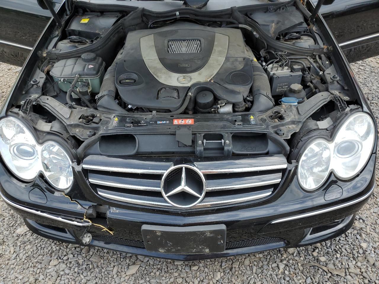 WDBTK72F37T085389 2007 Mercedes-Benz Clk 550