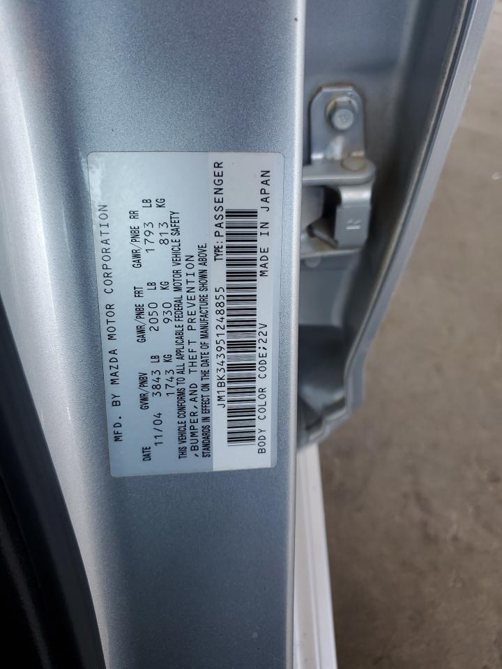 JM1BK343951248855 2005 Mazda 3 Hatchback