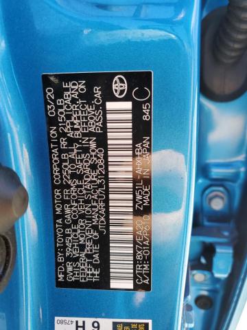 2020 TOYOTA PRIUS L - JTDKARFU7L3120840