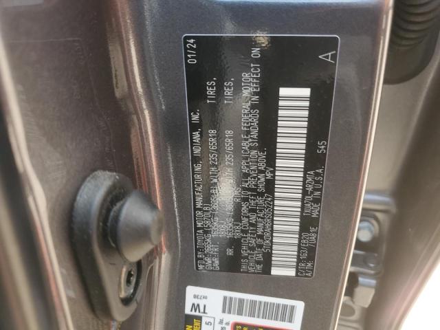 2024 Toyota Highlander Le VIN: 5TDKDRAH6RS052247 Lot: 57834094