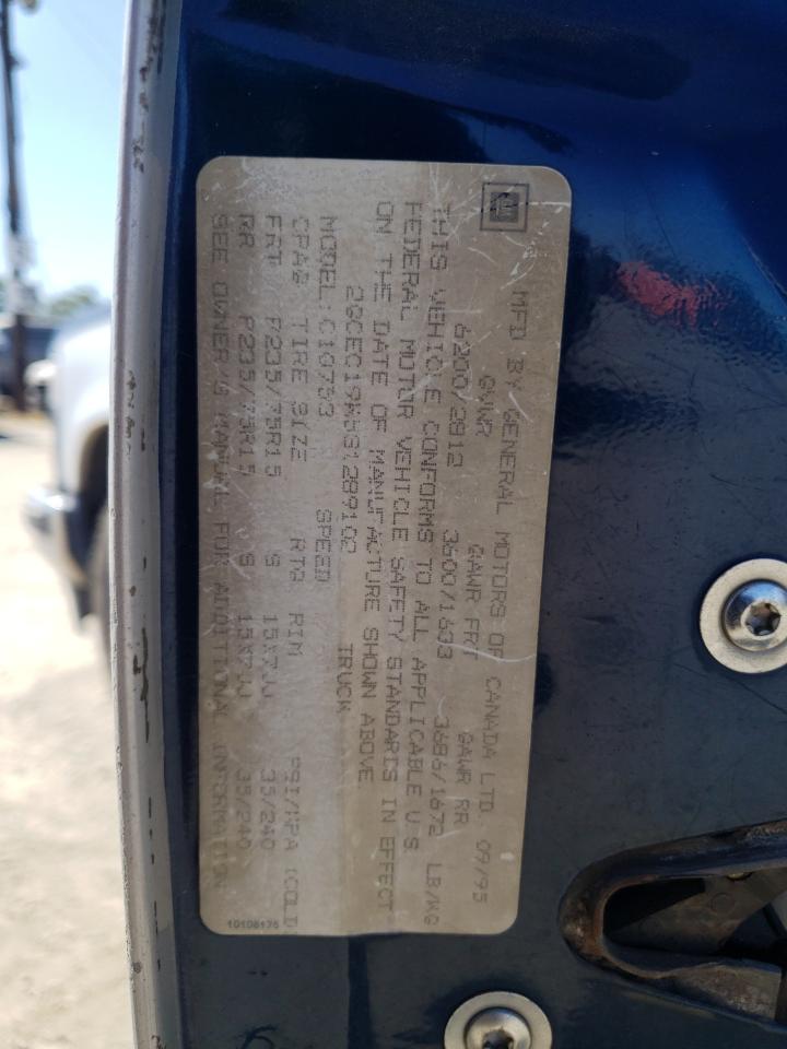 2GCEC19K5S1289102 1995 Chevrolet Gmt-400 C1500