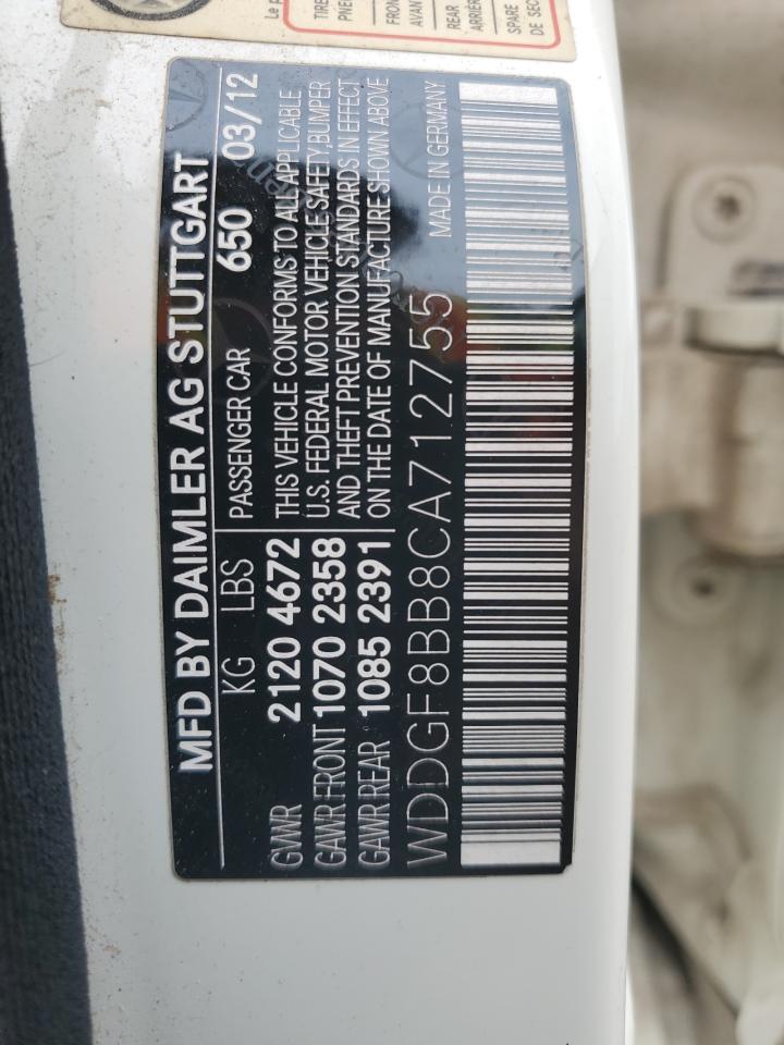 WDDGF8BB8CA712755 2012 Mercedes-Benz C 300 4Matic