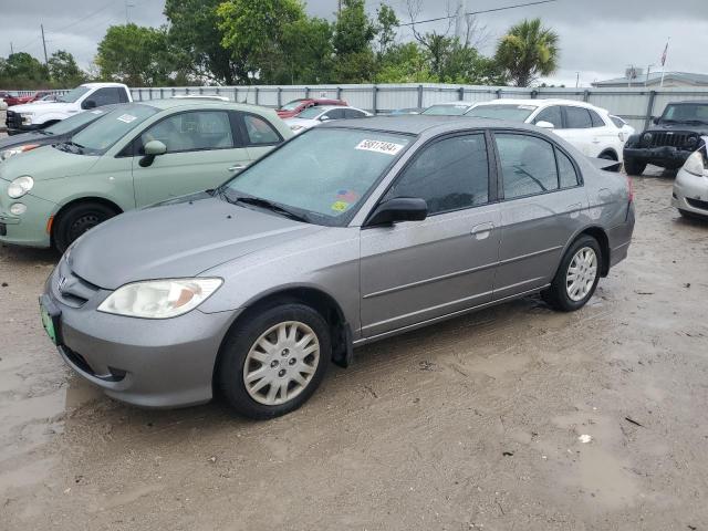 2005 Honda Civic Lx VIN: 2HGES16645H608075 Lot: 58817484