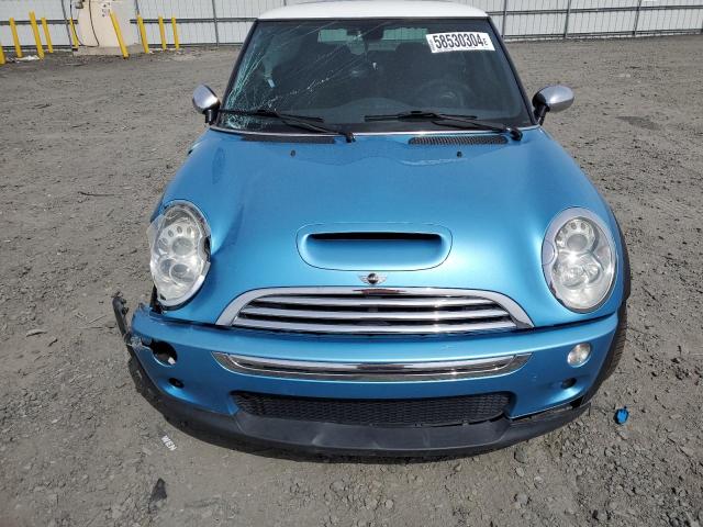 2005 Mini Cooper S VIN: WMWRE33595TL13777 Lot: 58530304