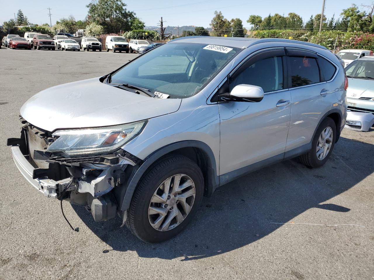 2016 Honda Cr-V Ex vin: 2HKRM3H59GH522894