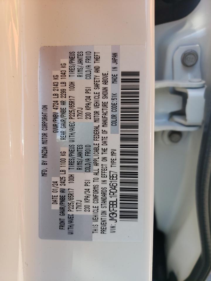 JM3KFBBL1R0461657 2024 Mazda Cx-5 Select