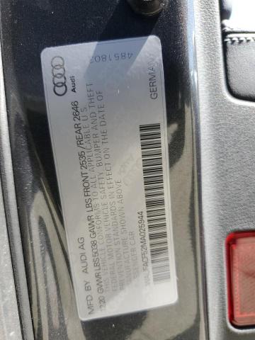 WAUFACF52MA025944 Audi A5 PREMIUM 12