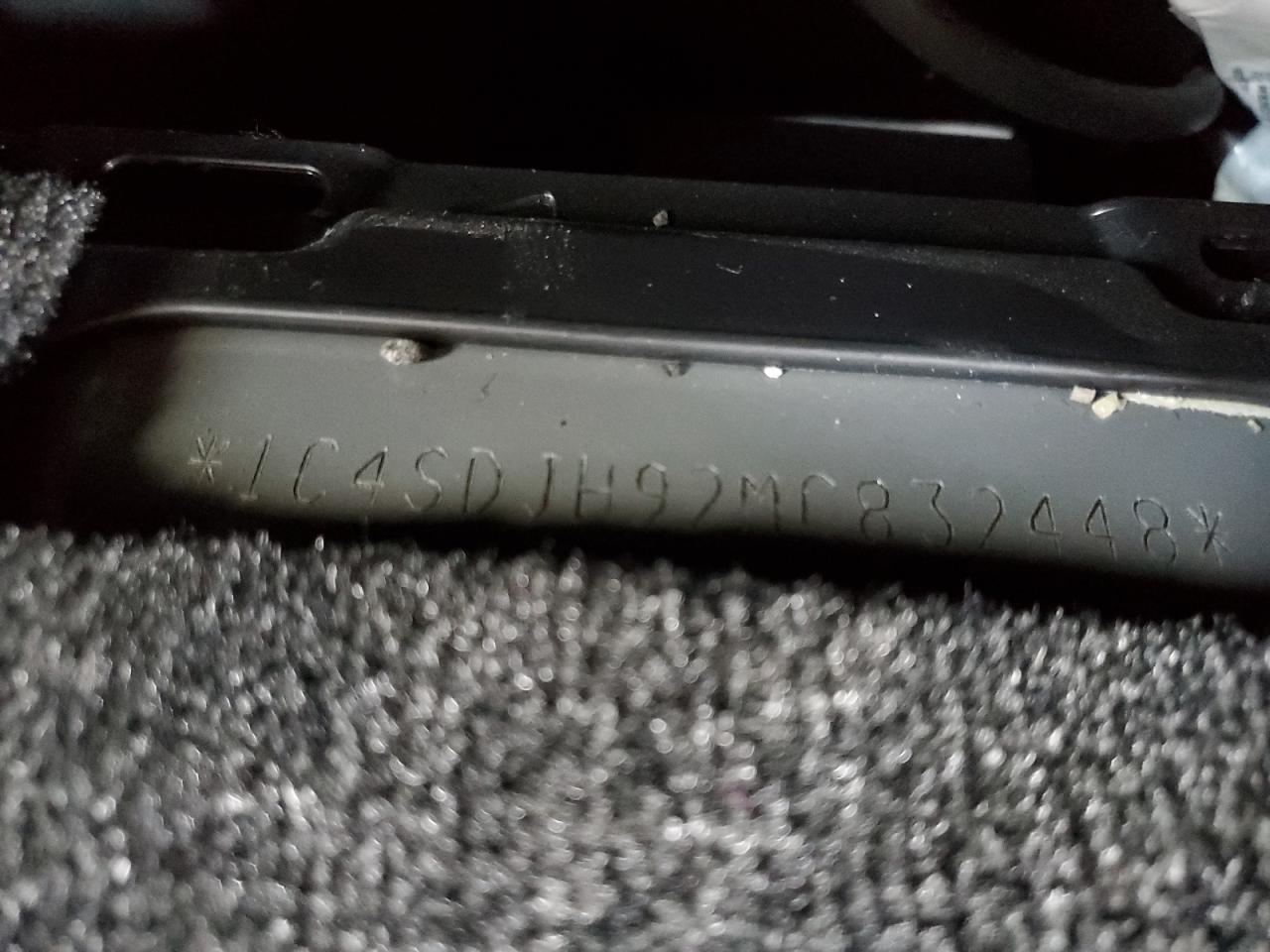 1C4SDJH92MC832448 2021 Dodge Durango Srt Hellcat