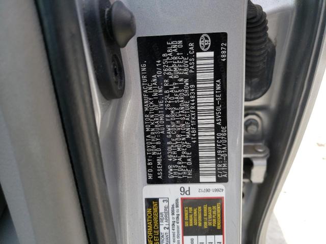 VIN 4T4BF1FKXFR448349 2015 Toyota Camry, LE no.12