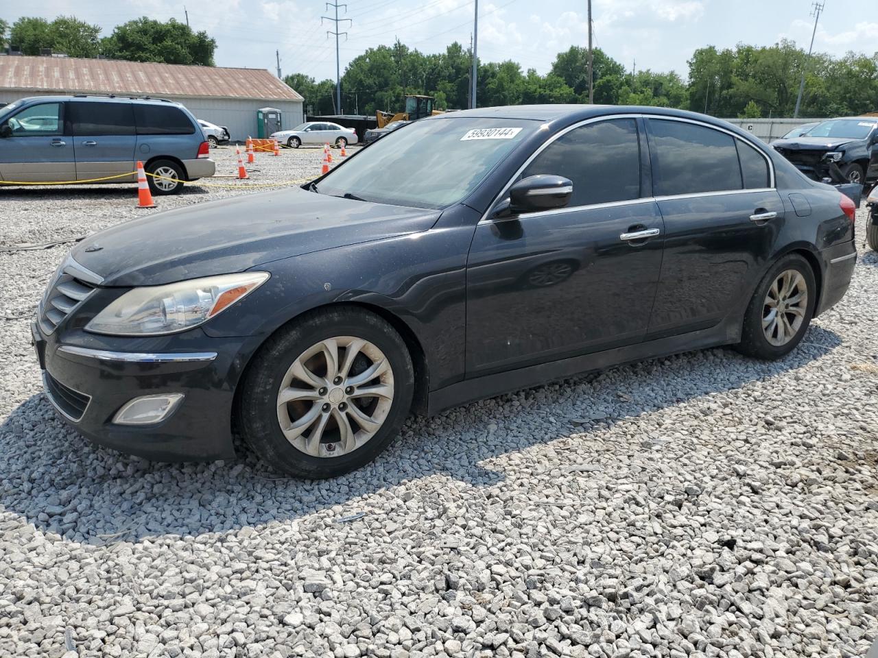 2013 Hyundai Genesis 3.8L vin: KMHGC4DD2DU244463